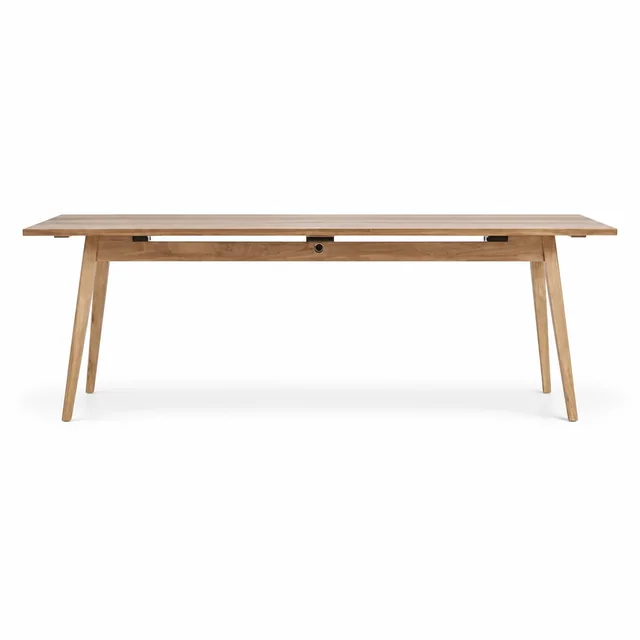 Rectangular Dining Table with Angled Legs