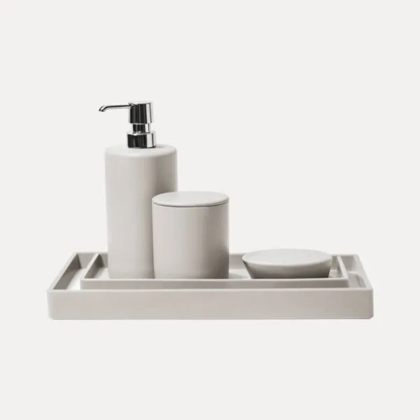 White Bathroom Accessories — catalogue image White Bathroom Accessories