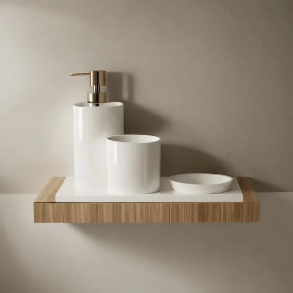White Bathroom Accessories