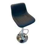 Bar Chair – Dark Navy / Chrome — product view