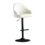 Bar Chair – White / Black — product view
