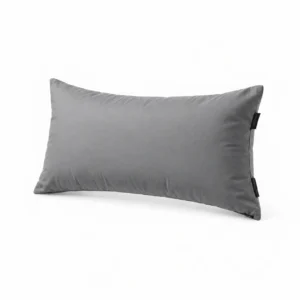 Rectangular Bolster Cushion — Grey — right three quarter