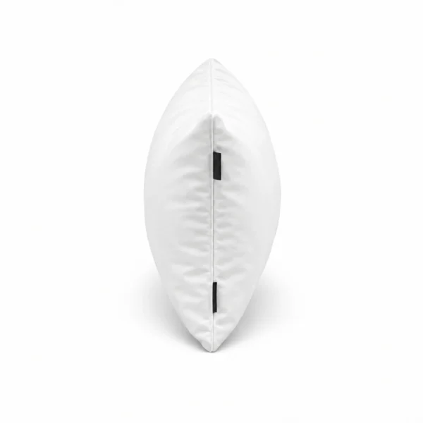 Rectangular Bolster Cushion — White — side