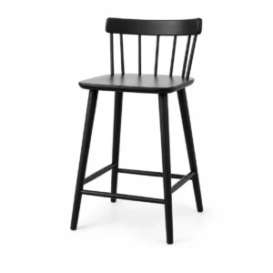 Spindle-Back Bar Chair — right three quarter